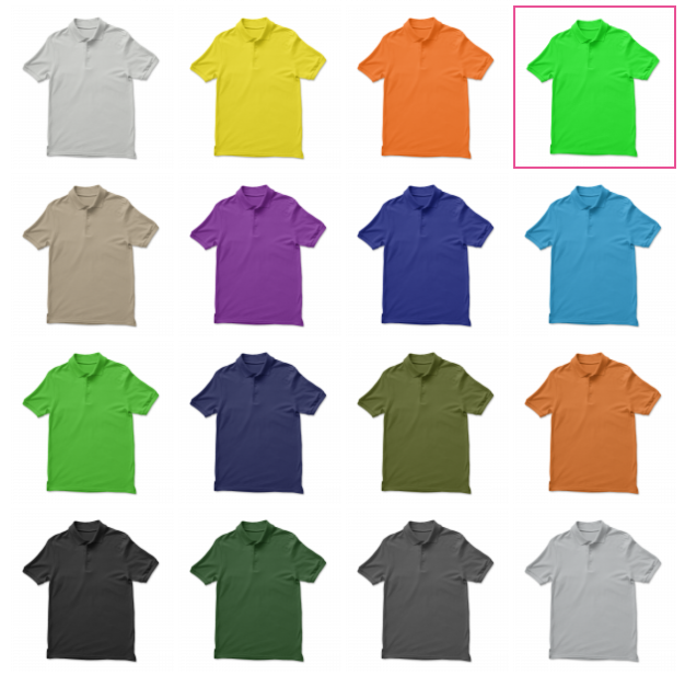 חולצות פולו בצבעים
